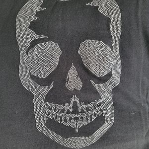 NWT Zadig & Voltaire Merino Extra Fine Muss M Skull Size Large